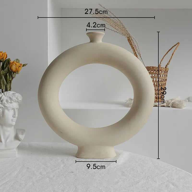 Ceramic Vase – Dry Flower Home Decor | Living Room Display