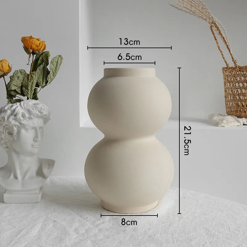 Ceramic Vase – Dry Flower Home Decor | Living Room Display
