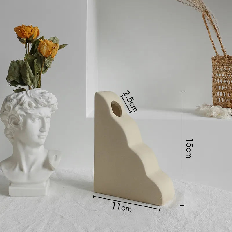 Ceramic Vase – Dry Flower Home Decor | Living Room Display